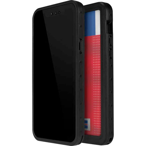 Iceland Soccer Flag iPhone 15 Plus Waterproof Case